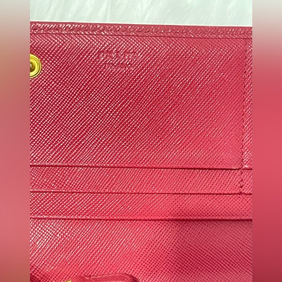 PRADA SAFFIANO LONG WALLET EUC - Picture 6 of 11